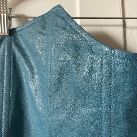 Miaou Blue Leia Corset Top - Picture 3 of 7